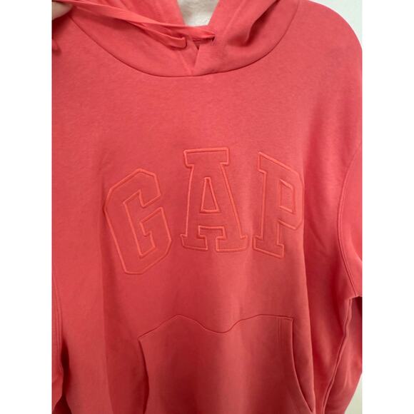 GAP Coral Sweatshirt Hoodie Size XL - Picture 3 of 7